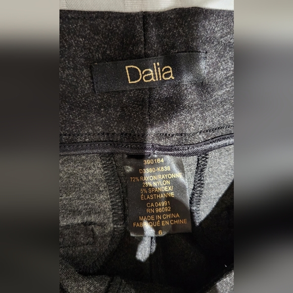 Dalia dark Grey thick skinny pants - Picture 4 of 7
